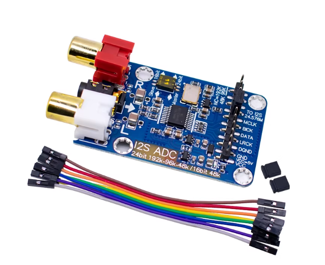 Elecbee I2S ADC 오디오 I2S 캡처 카드 모듈 마스터 모드 개발 보드