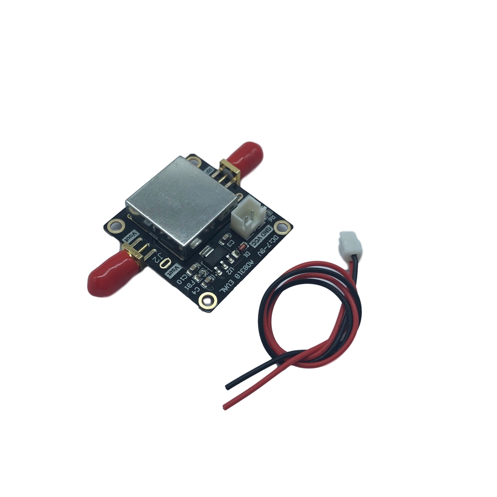 Elecbee AD8318 逻辑测距仪模块,1MHz-8GHz RF 功率计,70dB 动态范围,用于 ALC AGC 控制,50 欧姆射频降模探测器