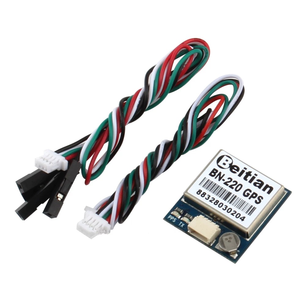 Beitian BN-220 GNSS GPS module with two connection cables
