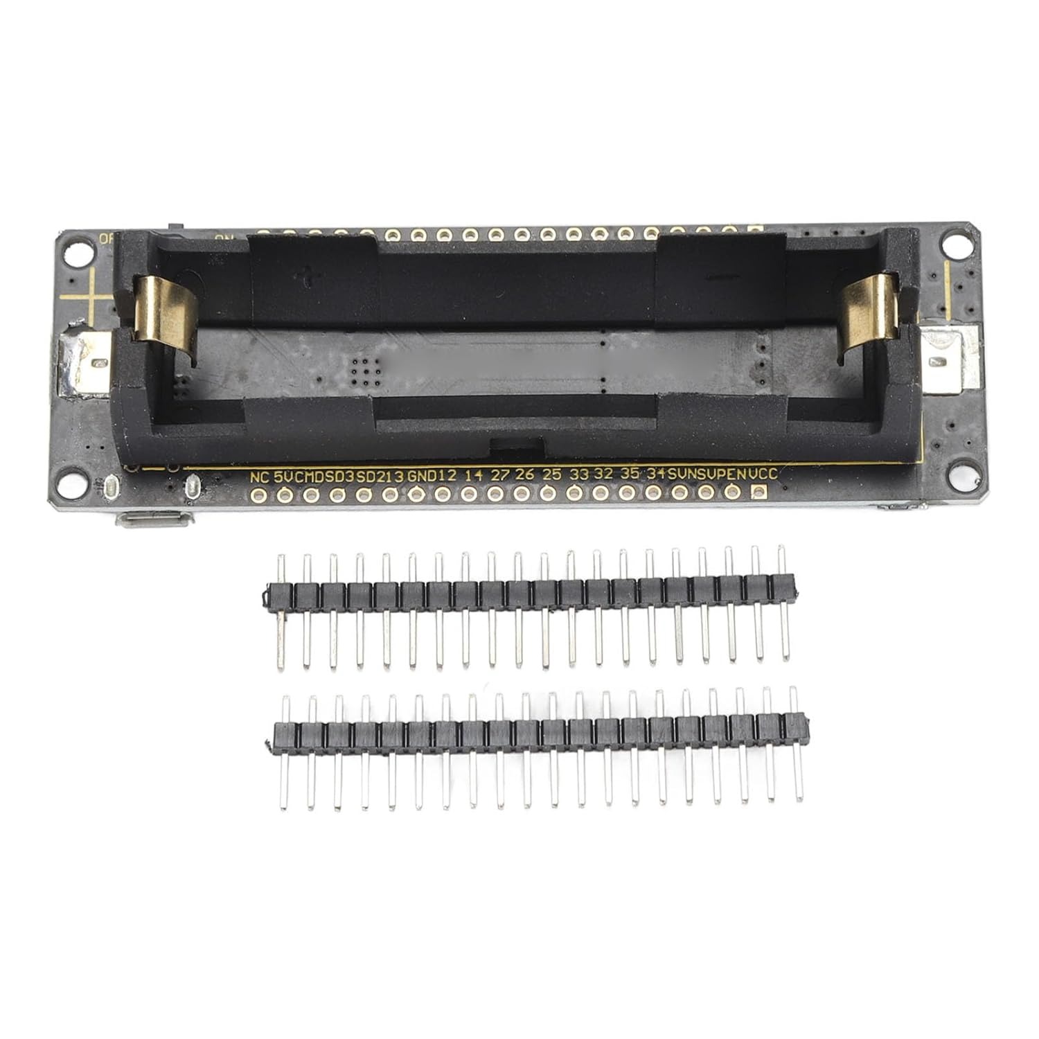 Elecbee ESP32-WROOM-32 WiFi Bluetooth 4.2 BLE Scheda di sviluppo con supporto per batteria 18650 e circuito di ricarica