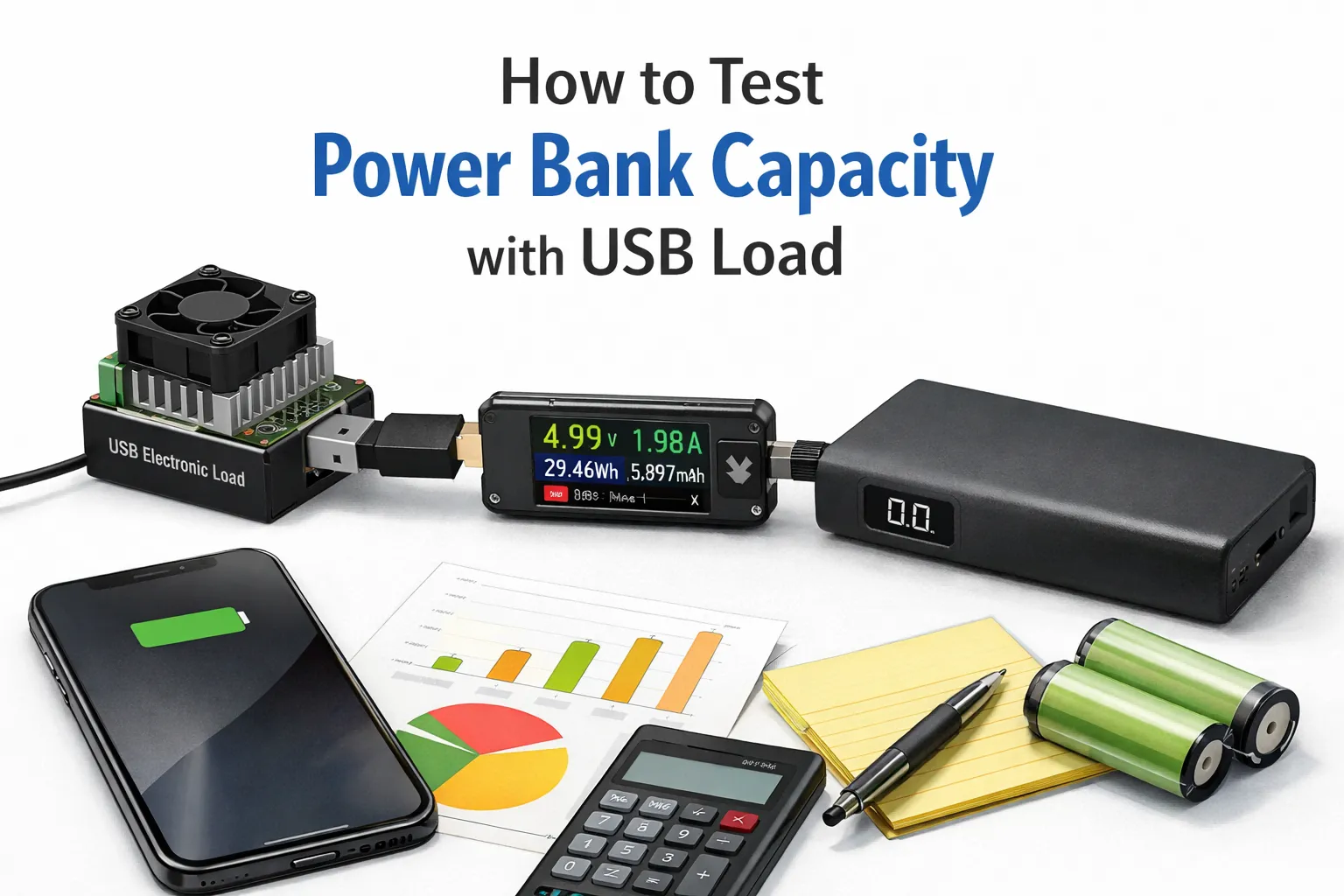 How to Test Power Bank Capacity with USB Load the Right Way
