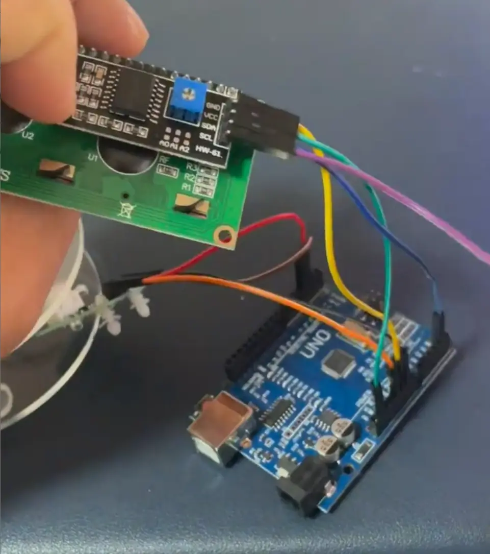 Complete HX711 Arduino digital scale wiring with load cell and display