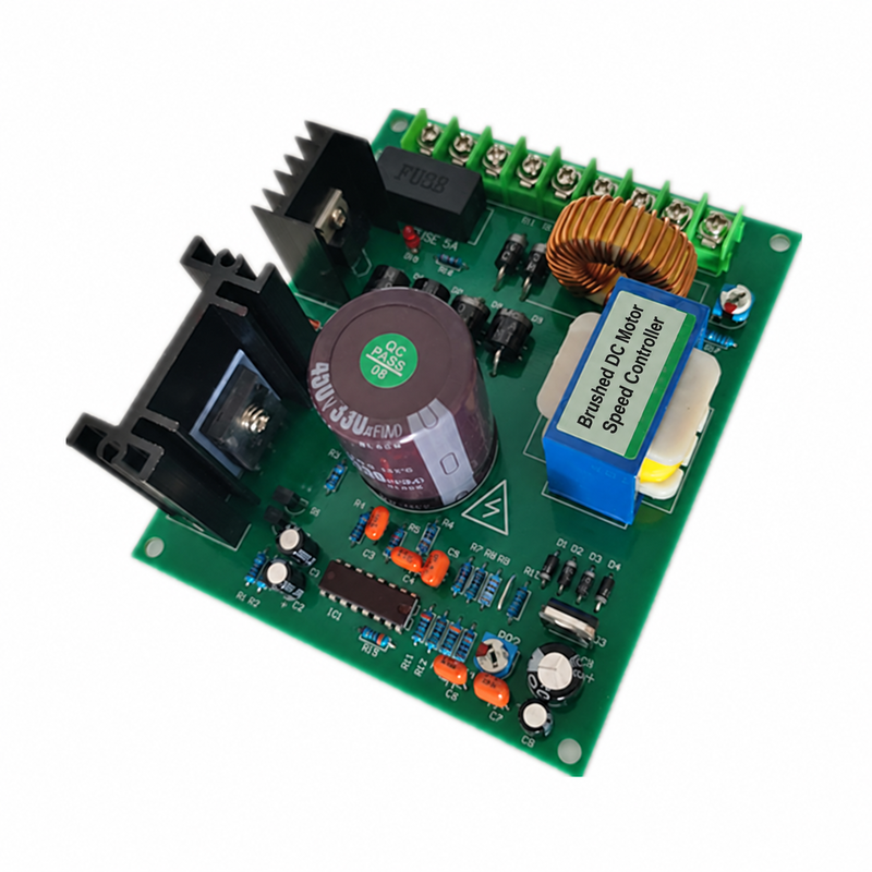 Elecbee LY-820 AC 220 V Вводный двигатель DC Моторный контроллер, 8 A Max, до 1000 Вт, для 2-проволокных и 4-проволоченых двигателей