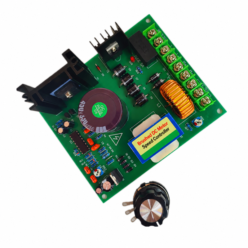 Included 4.7 kΩ 2 W motor speed potentiometer