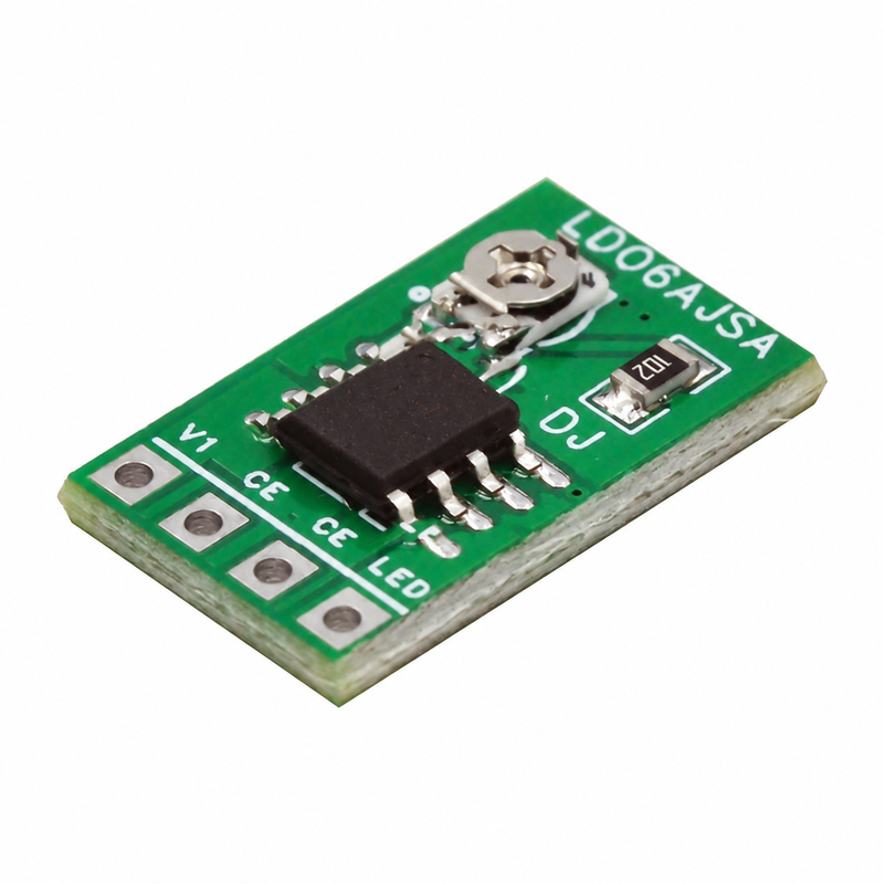 Elecbee LD06AJSA регулируемый постоянный ток светодиодный драйвер модуль, DC 2.8–6 В, 30–1500 ма, управление PWM