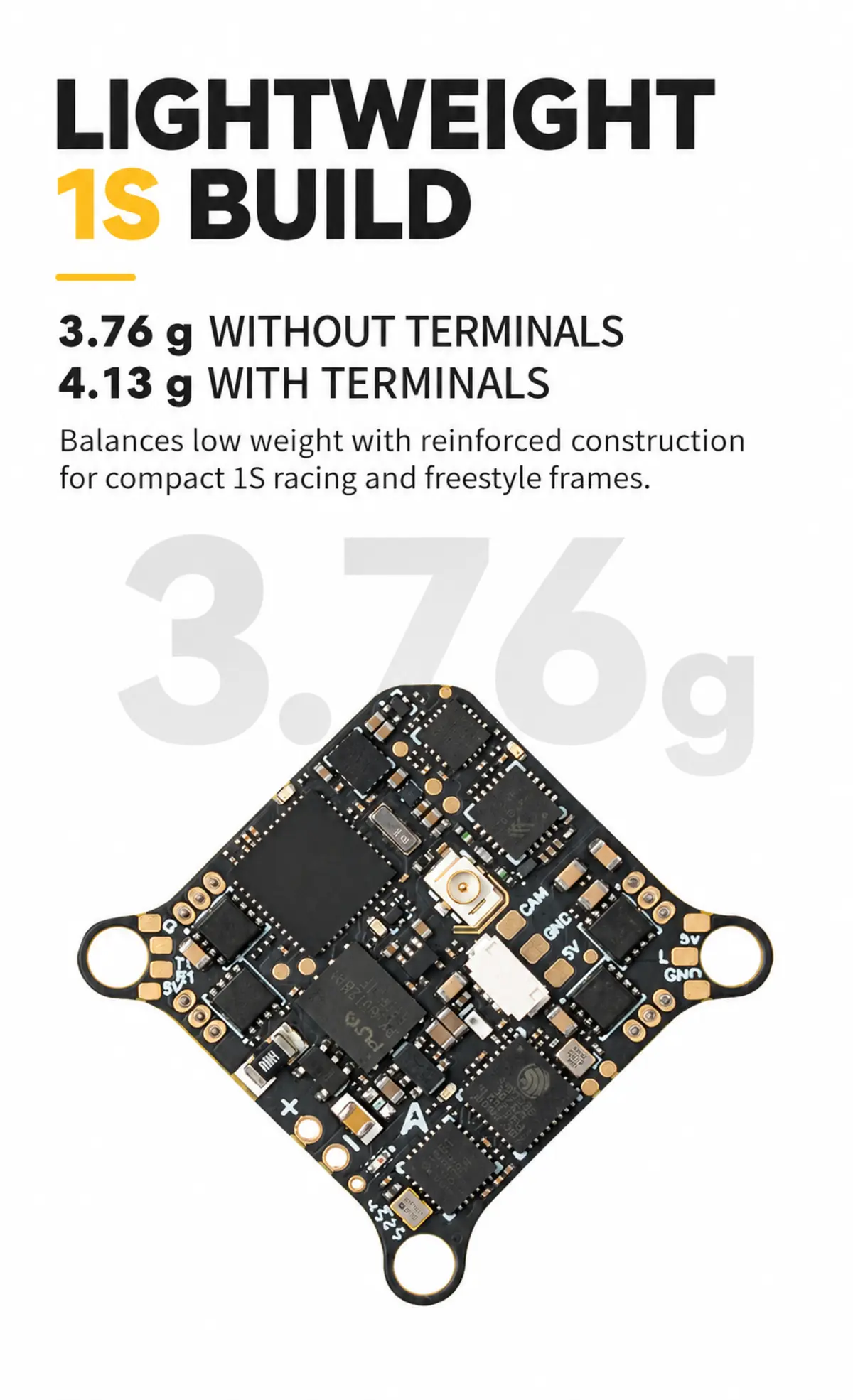 Matrix 1S lightweight compact design