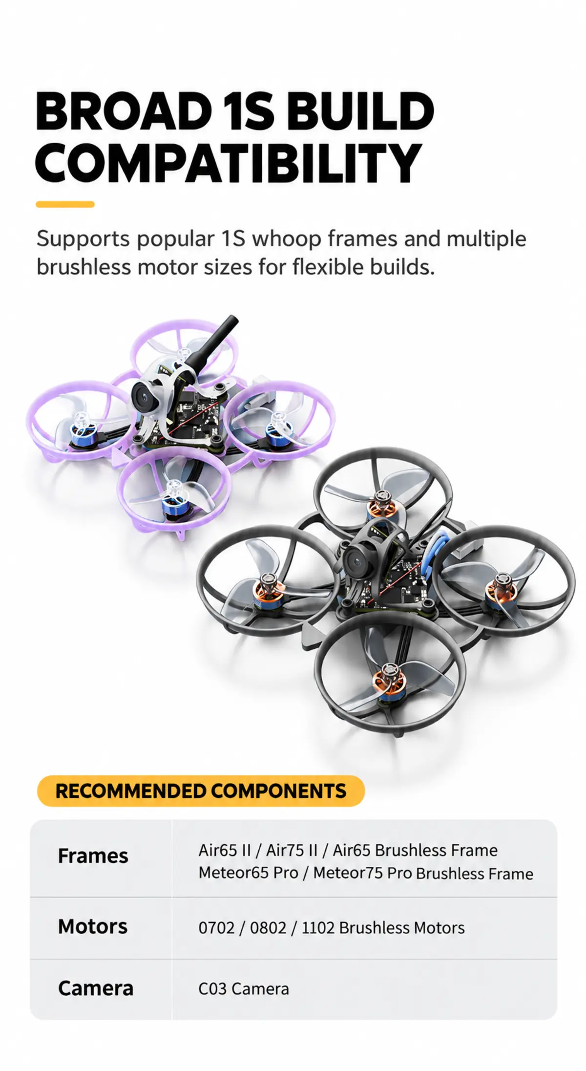 Matrix 1S build compatibility