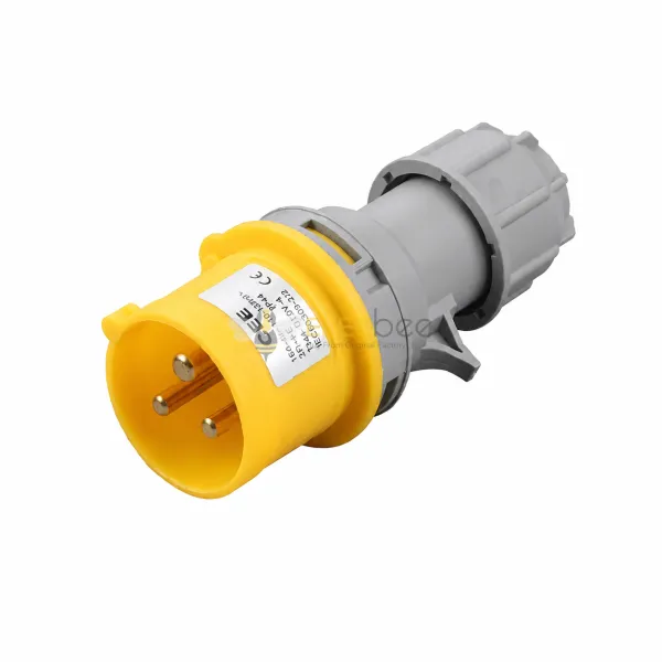 澳标 32A 250V 单相 3pin 50Hz 3P 6h 2P+E 防水 IP66 IEC60309 工业插头