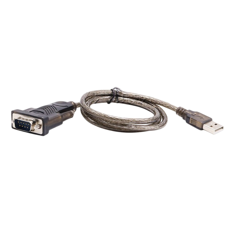 Cable Adaptador Serie Elecbee PL2303 USB-A a DB9 Macho RS232C 1.8m Convertidor de Puerto COM