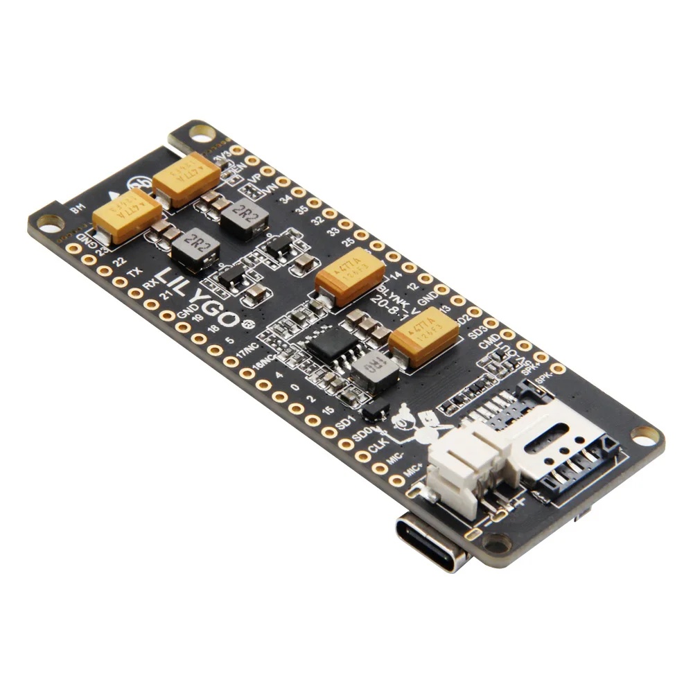 Elecbee LilyGO TTGO T-Call V1.4 ESP32 GPRS 模块(SIM800L),配备 WiFi 和蓝牙功能 - 兼容 Arduino