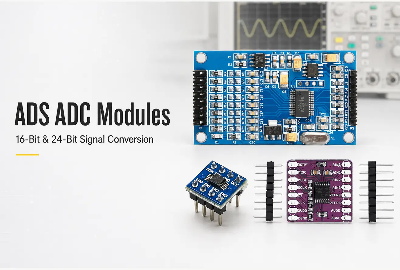 ADS ADC Modules for Precision Analog Signal Measurement