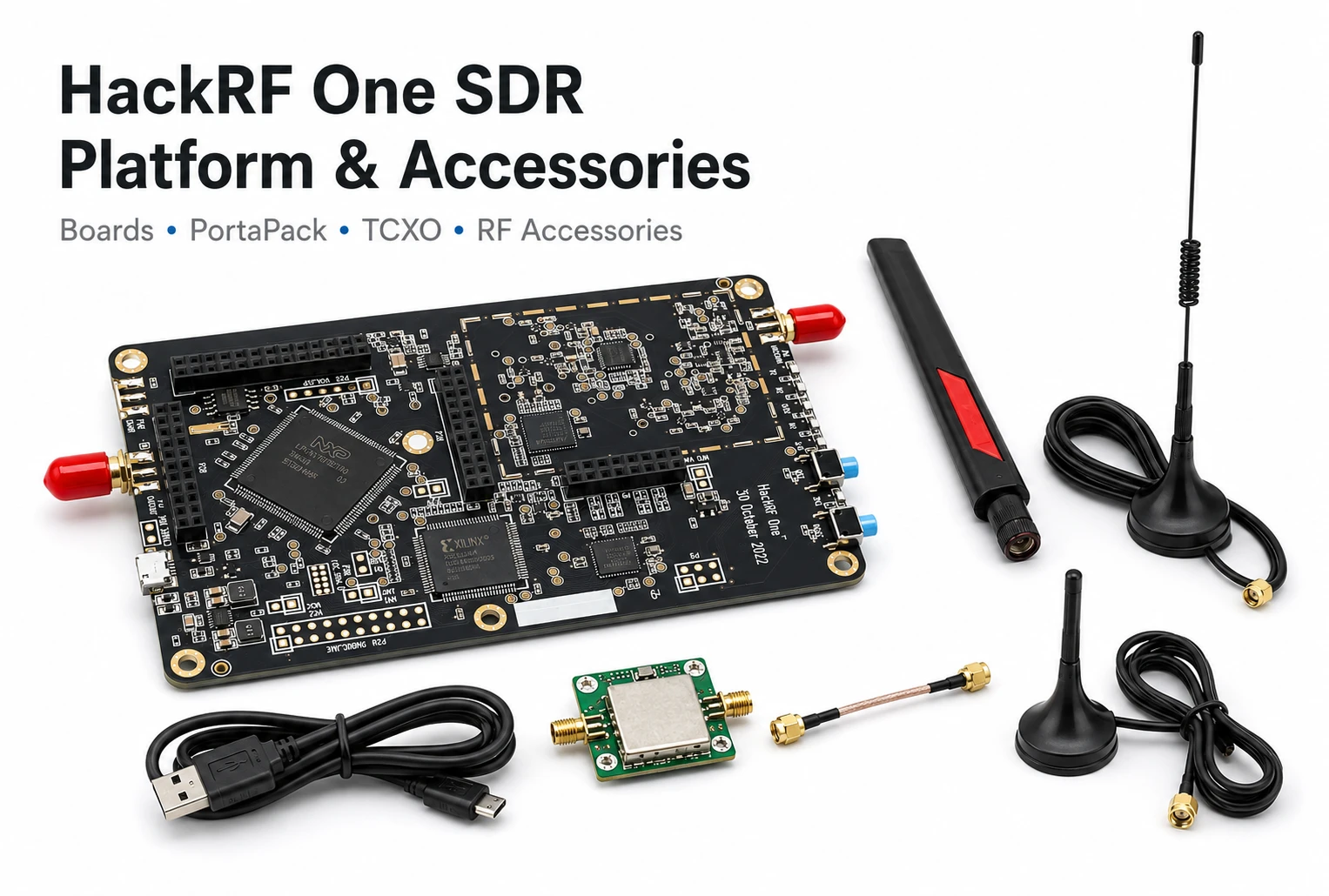 HackRF One SDR Platform & Accessories