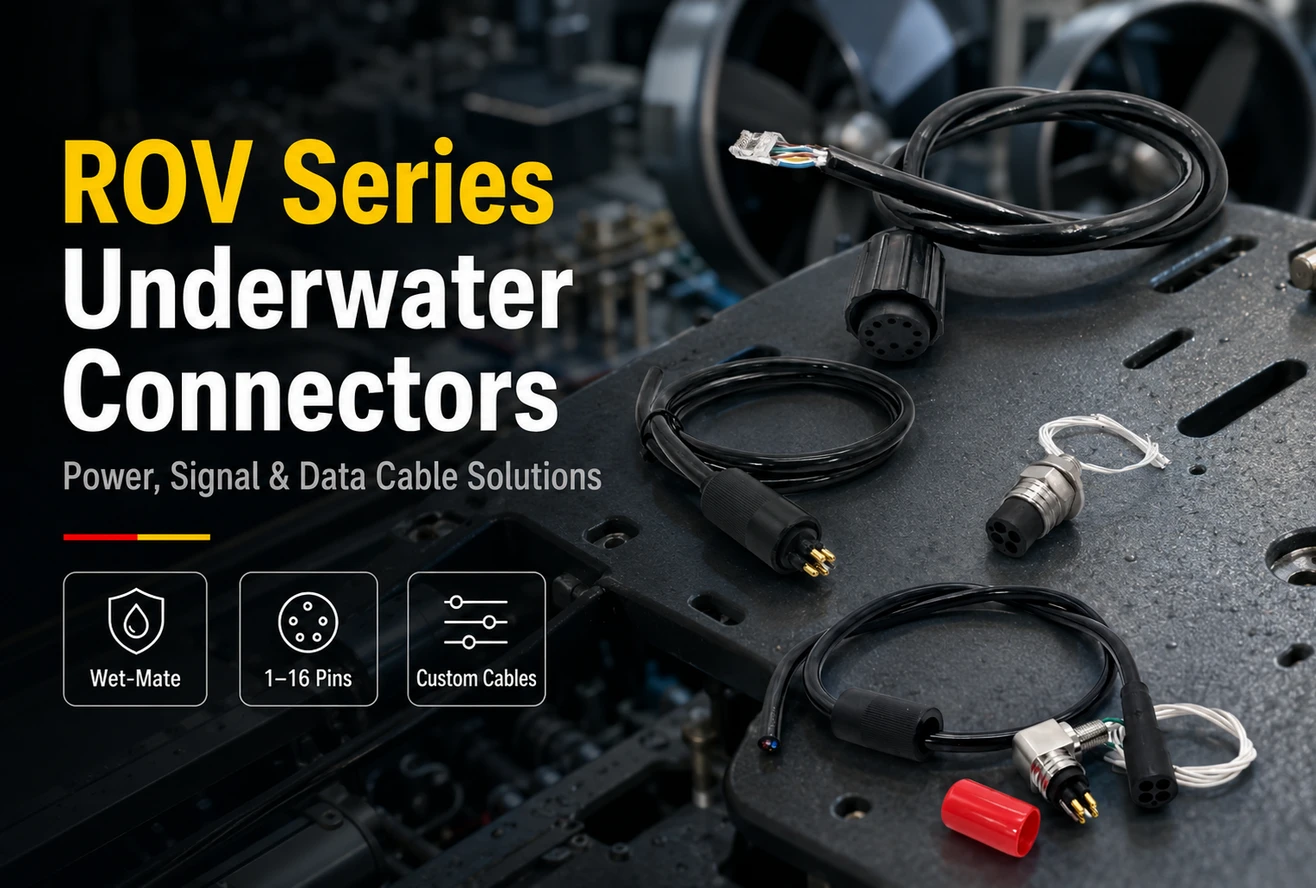ROV Underwater Connectors & Subsea Cable Assemblies