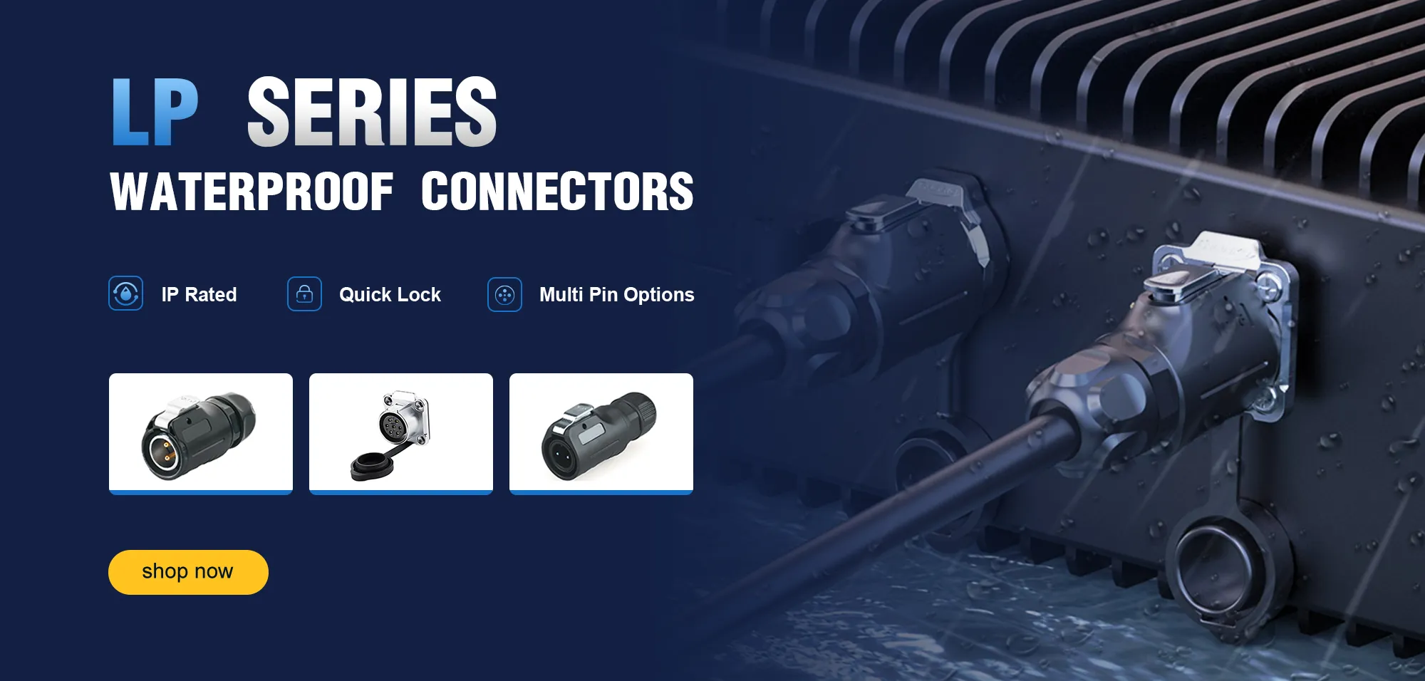 LP waterproof connector