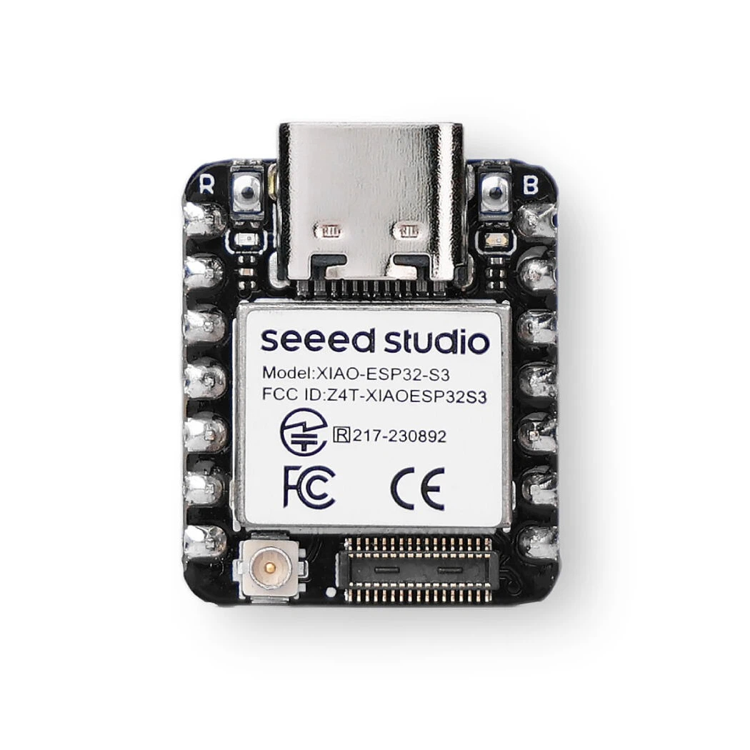 XIAO ESP32-S3 Pre-Soldered Development Board 240MHz Dual-Core Wi-Fi Bluetooth 5 LE 8MB Flash 8MB PSRAM U.FL Antenna