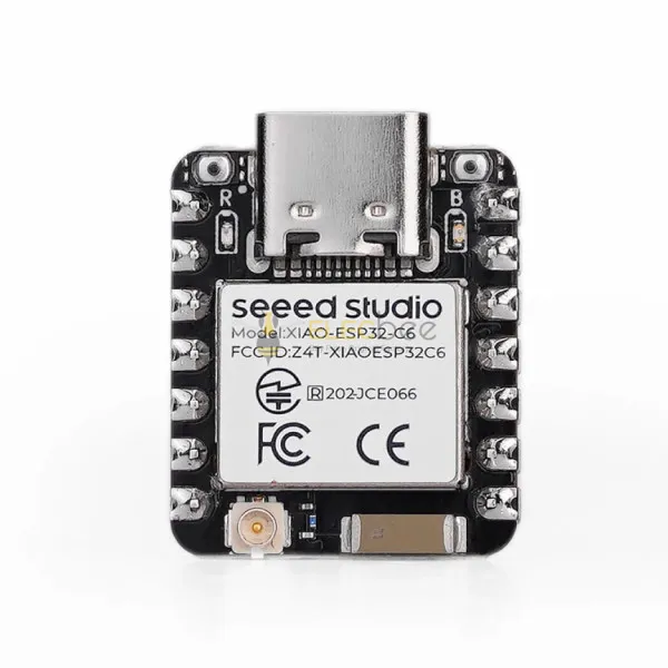 XIAO ESP32-C6 Pre-Soldered Development Board 160MHz RISC-V Wi-Fi 6 Bluetooth LE Zigbee Thread Matter 4MB Flash