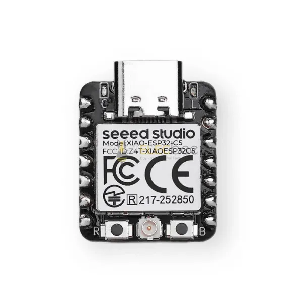 XIAO ESP32-C5 Pre-Soldered Development Board 240MHz RISC-V Dual-Band Wi-Fi 6 Bluetooth 5 LE Zigbee Thread 8MB Flash 8MB PSRAM