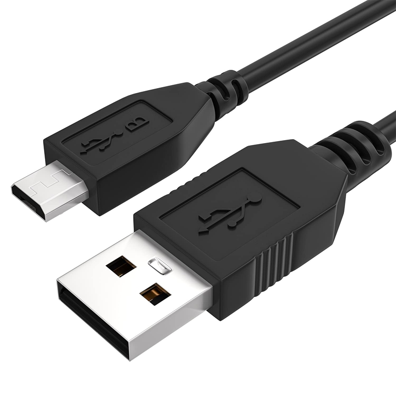 Elecbee USB 2.0 A-Male to Micro B Cable - Fast Charging (2.4A)   High Speed Data Sync (480Mbps) - Durable Universal Android Charger Cord