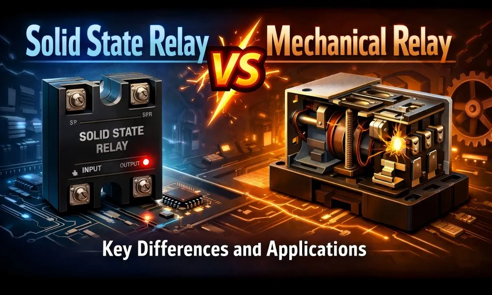 Solid State Relay vs Mechanical Relay: Wichtige Unterschiede und Anwendungen