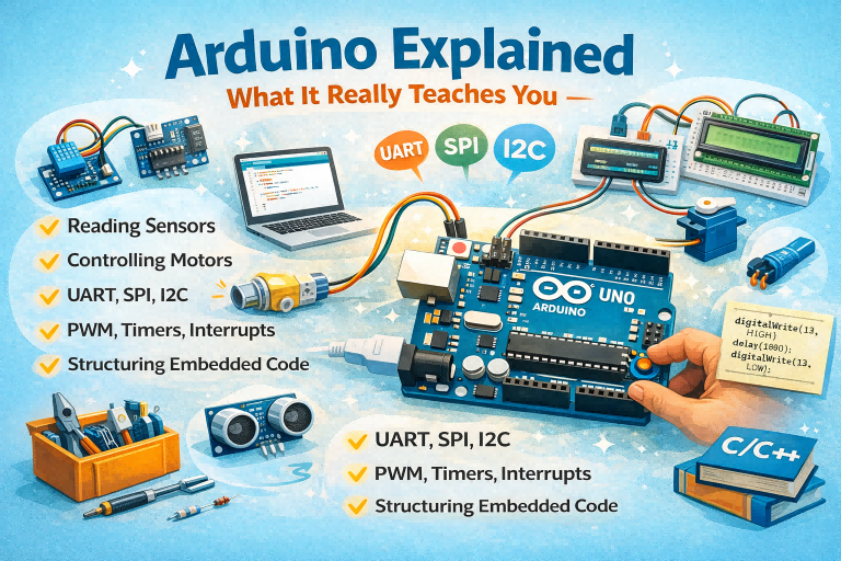 And yes—Arduino is still C/C++. You are not learning a fake language.