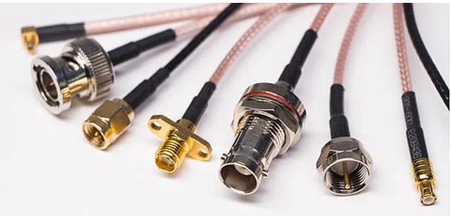 Briefly describe the types of outer packaging materials for electronic harnesses and cables
