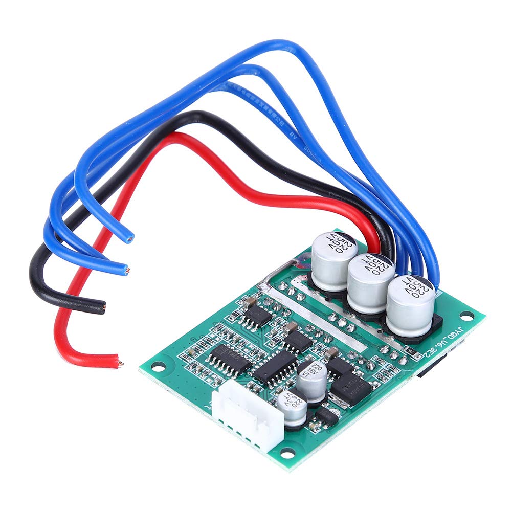 Elecbee DC12V-36V 500W大功率驱动板直流无刷无霍尔电机控制器带线带调速