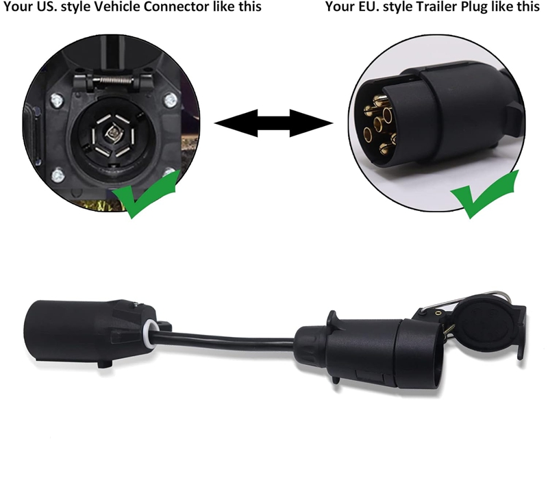 What is the difference between a male connector and a female connector