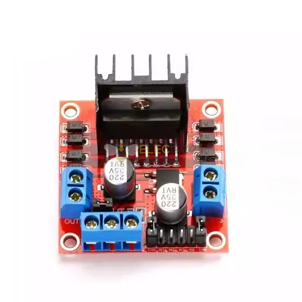HiLetgo 5 stuks 1,5 A 2-weg L298N L298 DC Motor Driver Drive Board Dual HiLetgo 5 stuks 1,5 A 2-weg L298N L298 DC Motor Driver Drive Board Dual