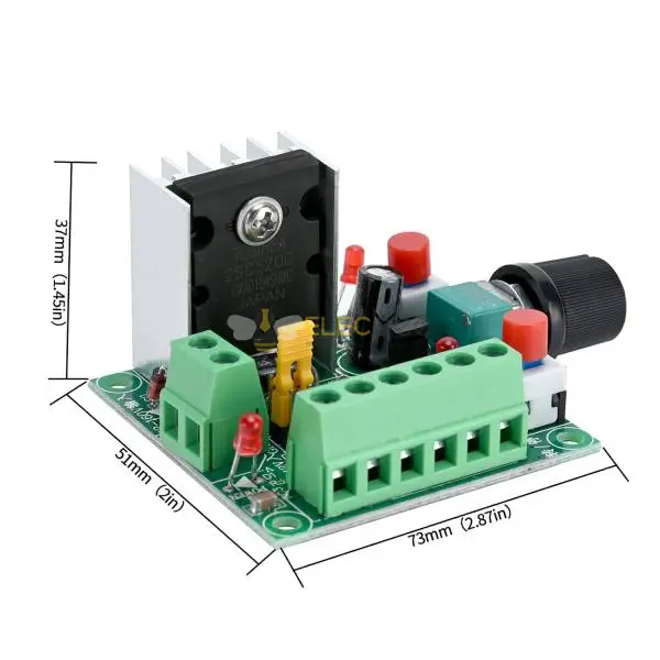 Module Générateur Signal PWM 15-160V / 5-12V - Régulateur Vitesse Avec 3 Fréquences
