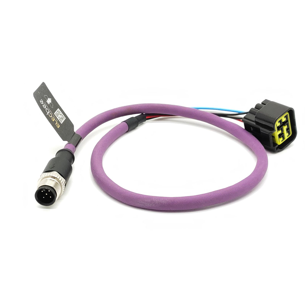 Elecbee Yamaha Hub To Nmea2000 Backbone Link Cable M12 5Pin Male To 6Pin Female