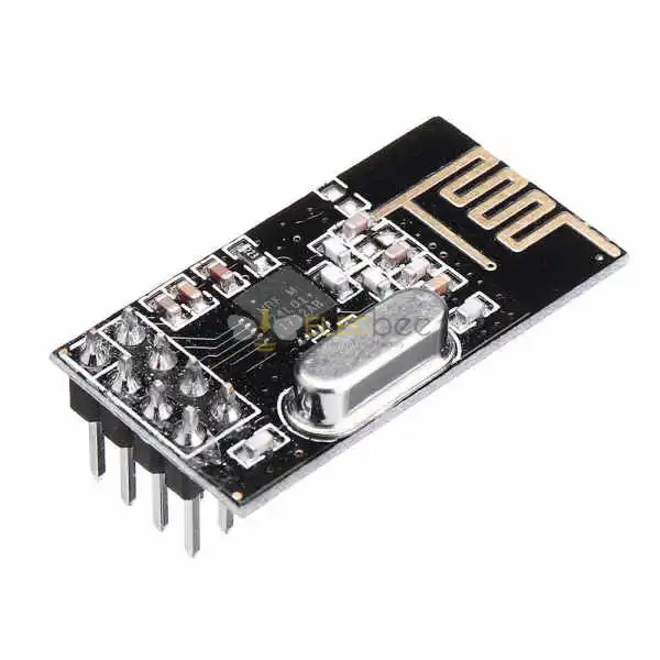 2.4G Wireless Module XH-NF-01 Built-in Antenna 100mW Power SPI ...