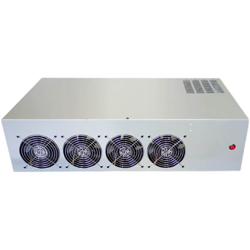 Elecbee BTC-S37 矿机框架矿机机箱 8 GPU 矿机机箱机箱，带 4 个风扇，用于 ETH ZCash