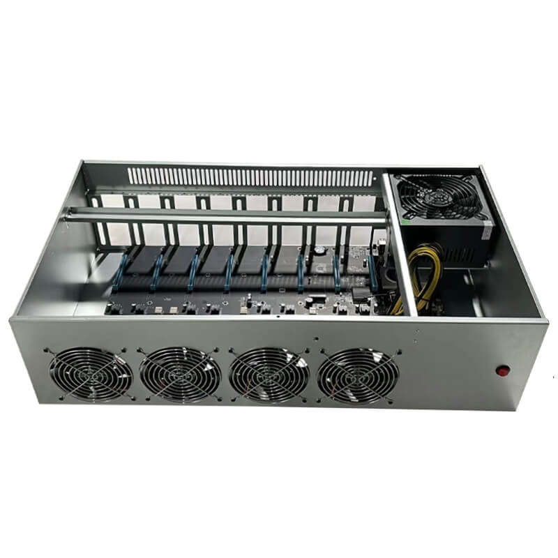 BTC-S37 Mining Rig Frame Mining Case 8 GPU Mining Case Chassic
