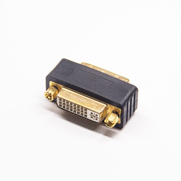 Elecbee DVI Connectors Types 24+5Pin Male To Female 24+5Pin DVI Straight Short Adapter