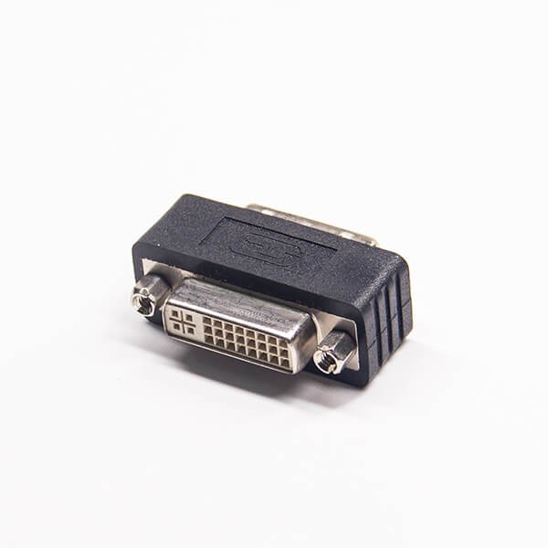 Elecbee Dvi To Adapter 24+5Pin Male To Felame Straight Super Short Adapter