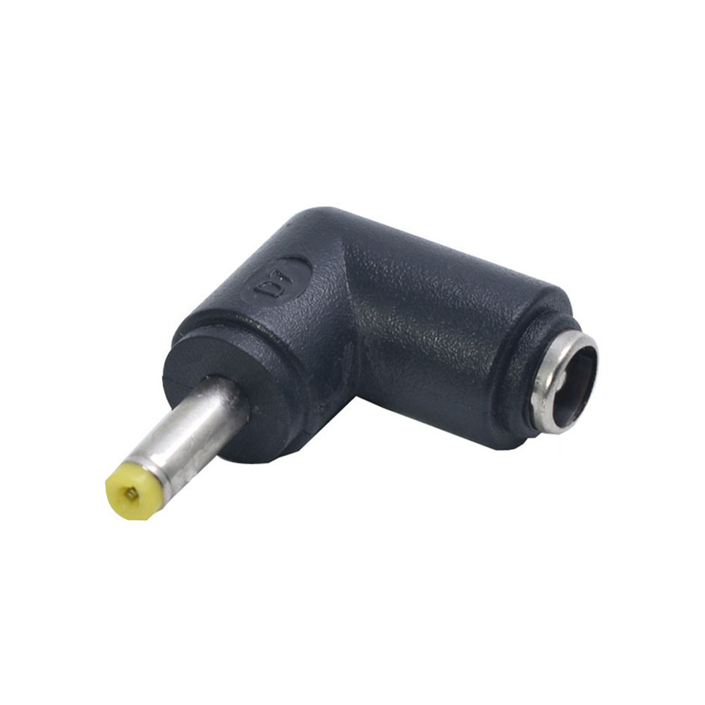 Elecbee DC Power Adapter DC 5.5x2.1mm Jack to 4.0x1.7mm Plug Right Angle