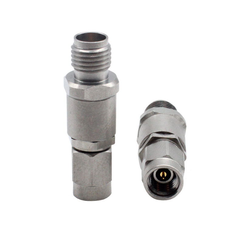 Elecbee 2.92MM Female Jack to SSMA Male Plug High Performance Straight Adapter 40GHZ Stainless Steel