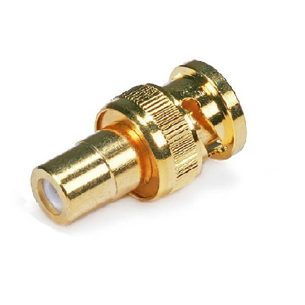 Elecbee 20pcs BNC To RCA Connector Gold Plating Waterproof 75 Ohm