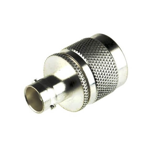 Elecbee 20pcs N Plug to BNC Socket Straight 50Ω RF Adapter Type 4GHz 75 Ohm