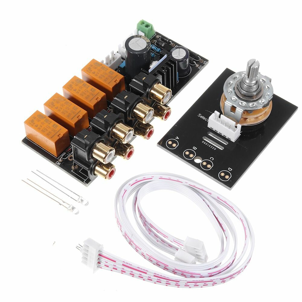 Audio Input Signal Selector Relay Board Signal Switching Amplifier ...