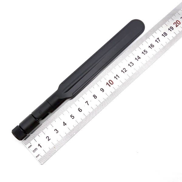 Elecbee Rubber Duck 4g LTE Antenna Router External Antenna with SMA Male Connector Black