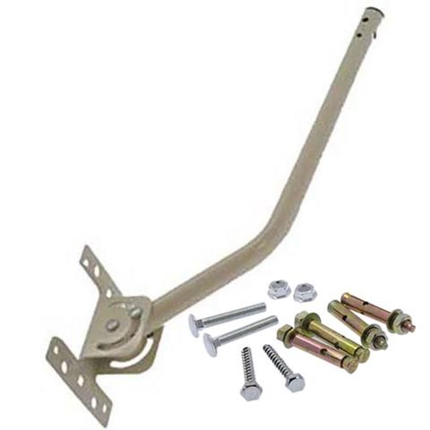 Elecbee 20" J 型杆安装可反转 1" 直径，用于安装天线