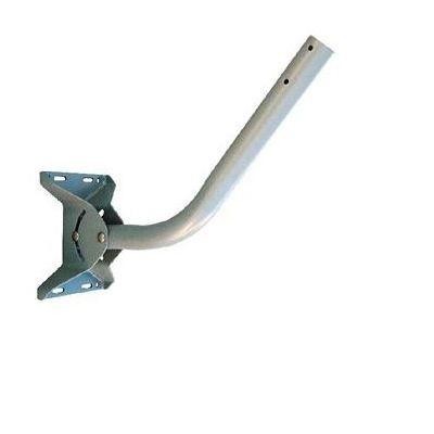 Elecbee Universal Adjustable J Pipe with Wall Mount   Optional Pole Mount