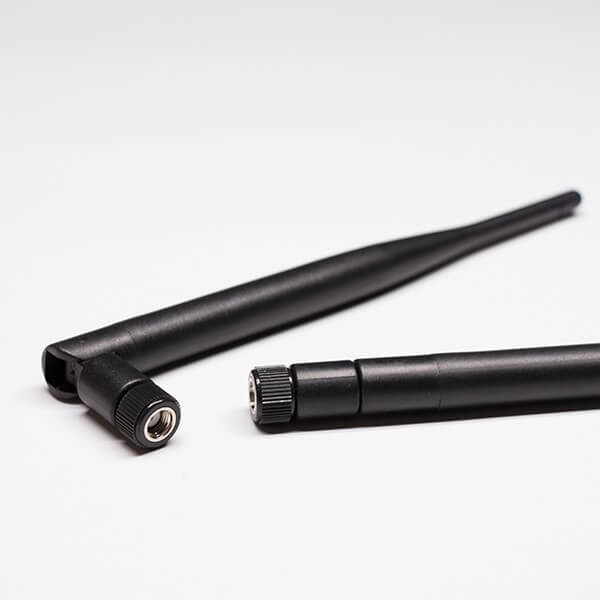 Elecbee TV 电视天线FM100MHz大S黑色外置棒状天线配SMA接头 20Pcs