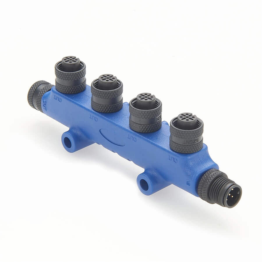 Master Your Yacht's NMEA 2000 Network with the 4-Port T Type M12 5 Pin Connector