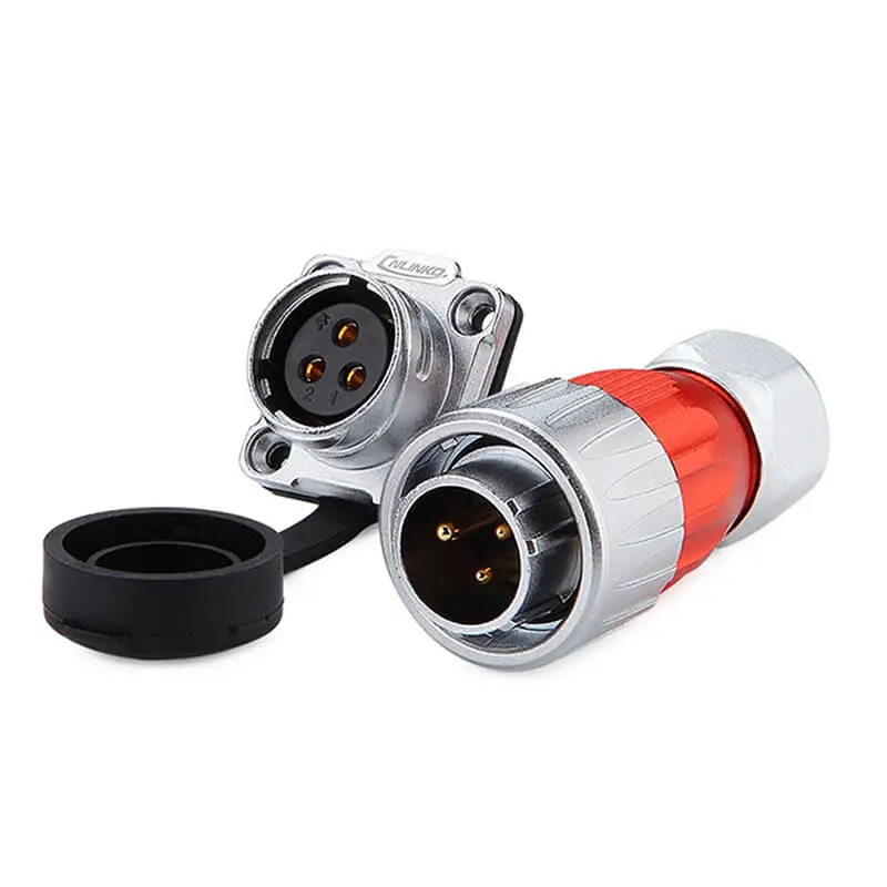 Introducing the Reliable DH20 3-Pin Waterproof Industrial Connector