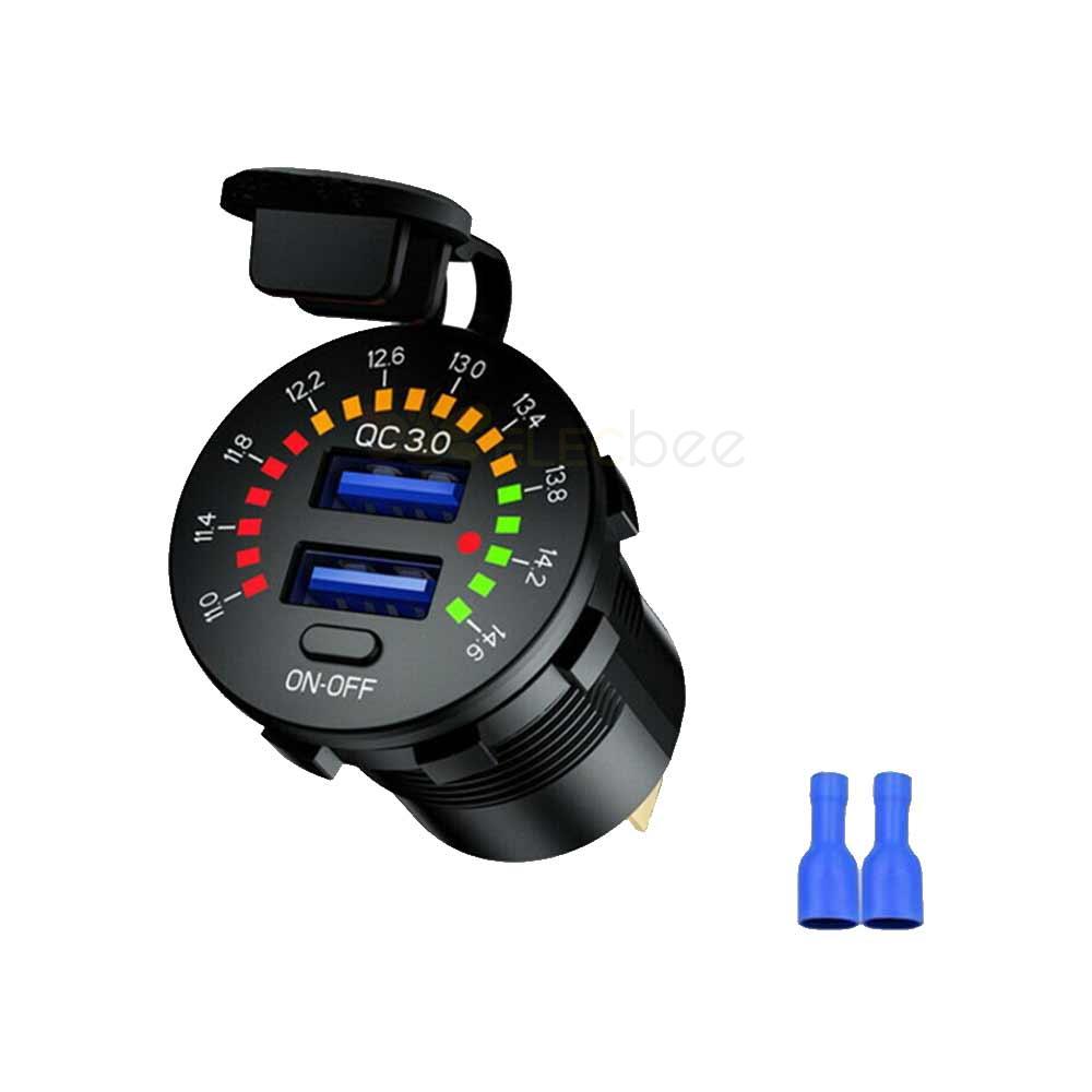Comprehensive Review: 12V Waterproof Dual USB Car Charger Power Socket Switch