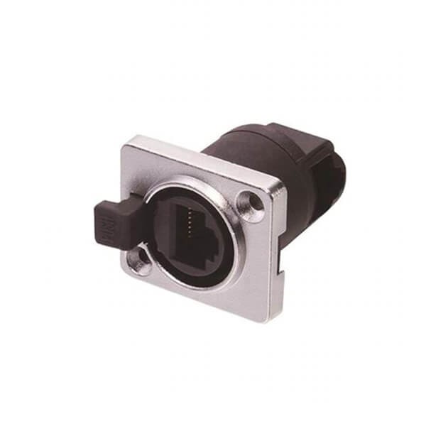 RJ45 Connector Video: High Quality RJ45 Socket 8 Pin Waterproof Ethernet Female Connector