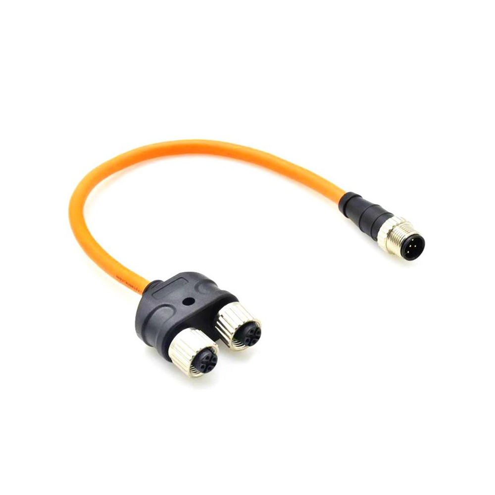Enhance Industrial Connectivity with the M12 Y-Splitter 5-Pin Cable Adapter