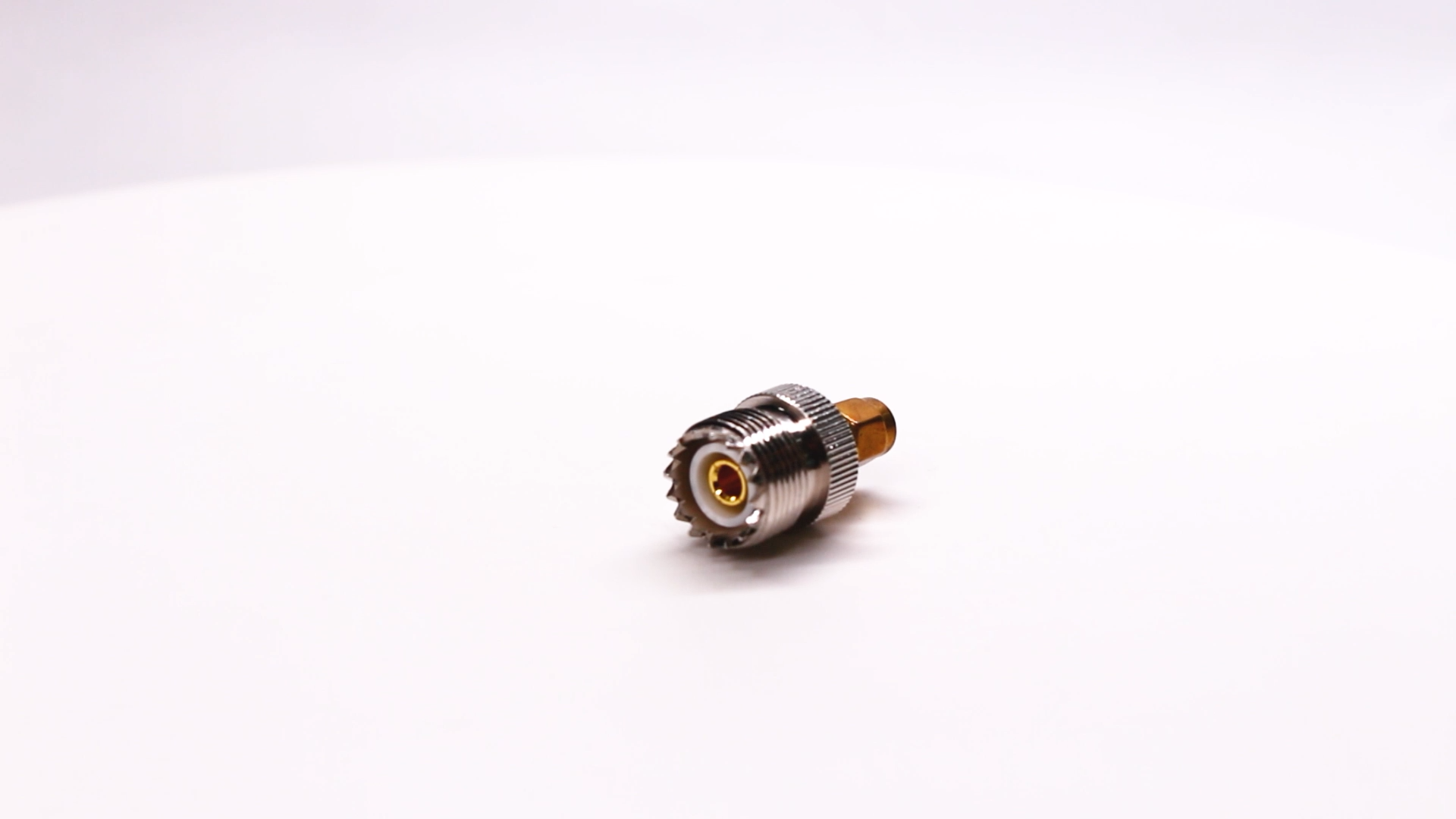RF Adapter Video: UHF Male to SMA Male Plug Adapter RF Connector